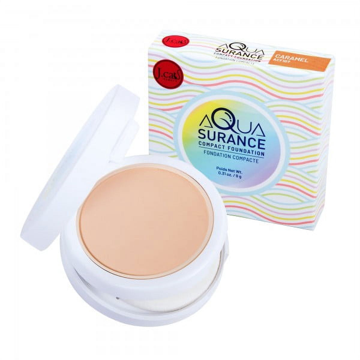 J.Cat Beauty Aquasurance Compact Foundation - Medium Beige