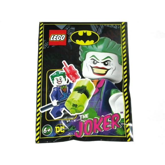 LEGO Joker Minifigure in Foil Bag