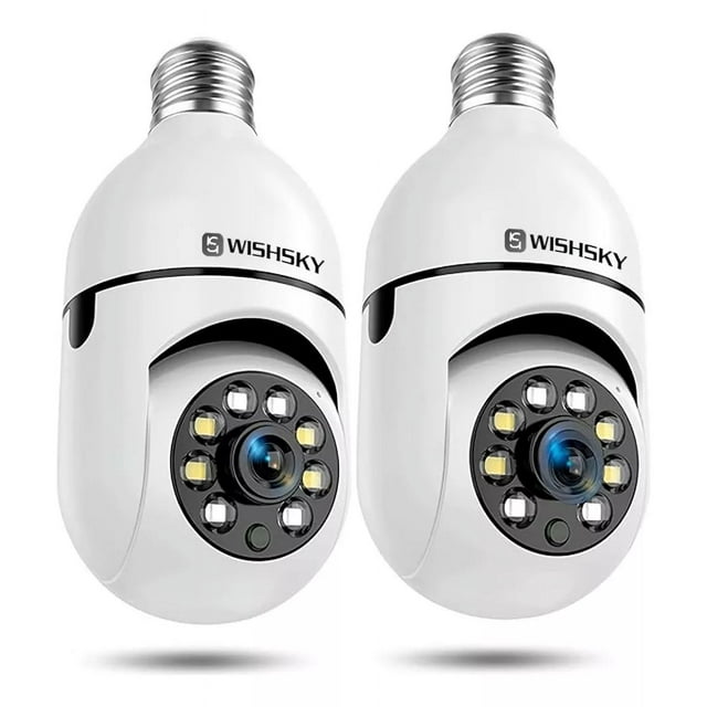 2pcs Camaras De Seguridad Inalambricas Hogar Wifi Hd 1080p