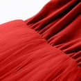 thumbnail image 4 of MKOSPLRT 9M-8Y Tutu Dresses for Toddler Girls Mesh Spaghetti Strap Midi Dress Solid Flowy Ballet Dance Dress Wedding Ball Gown, 4 of 6