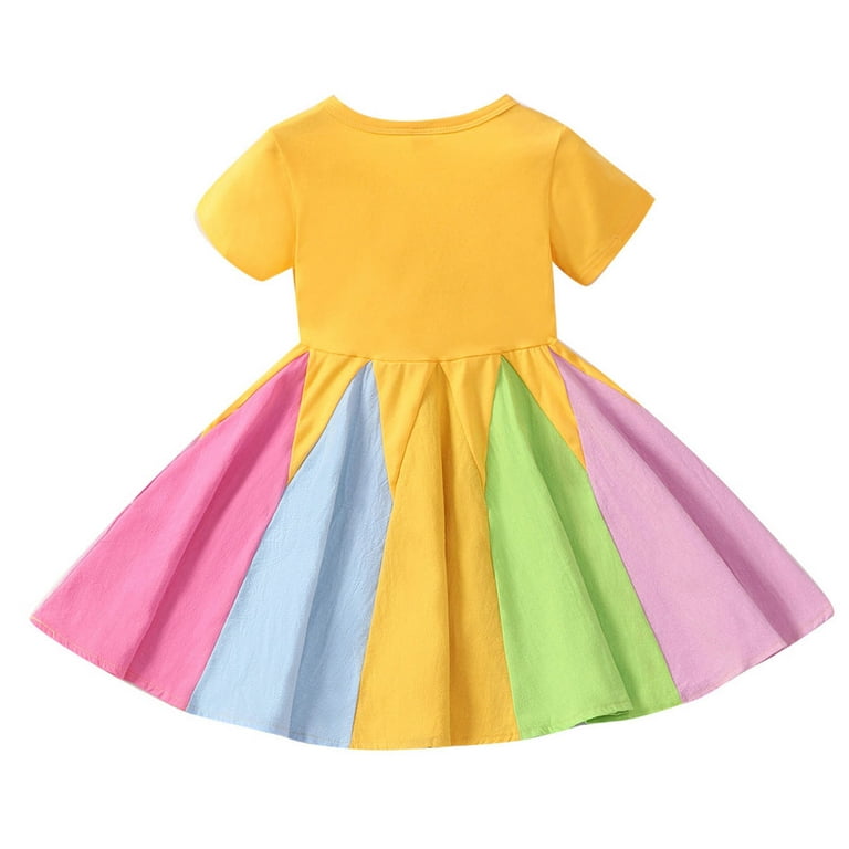 pink and yellow tutu dress PH Star Tutu Dress-Preorder 7/14 Yellow / 5