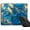 Beautiful Deep Blue Marble Gold, variant on Mouse Pad,Beautiful Nature Computer Mouse Pads Desk Accessories Non-Slip Rubber Base,Mousepad for Laptop Mouse