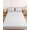 White, variant on King Size Fitted Sheet Set - Dark Brown 3 Piece Bedding Sets 16" Deep Pocket Fitted Sheet with 2 Pillowcases, Farmhouse Burlap Solid Brown Color Modern Linen Texture Brushed Microfiber Bed Sheets