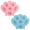 Mix, variant on Yucurem 1 Pack Silicone Ice Cube Tray Shell with Cute Marine Life Shapes, Easy to Release Beach Shell Starfish Shapes Ice Cube Molds for Freezer Home, Kitchen, Drinks, Cocktail, Coffee (Pink)