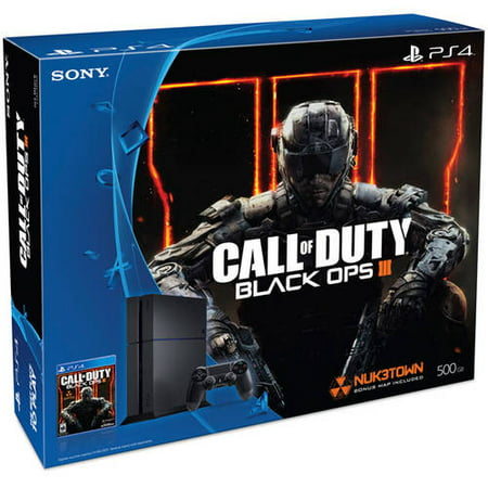 Refurbished PlayStation 4 500GB Console Bundle with Call of Duty Black Ops III (PS4)