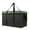 Black-green Edge, variant on Insulated Food Delivery Bag for Pizza Delivery, Grocery Cooler Bag, Catering Supplies for Rideshare, Thermal Bags for Cold and Hot Food Carrier