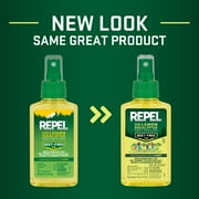 (6 pack) Repel Plant-Based Lemon Eucalyptus Insect and Mosquito Repellent, DEET-Free Bug Spray, 4 Oz