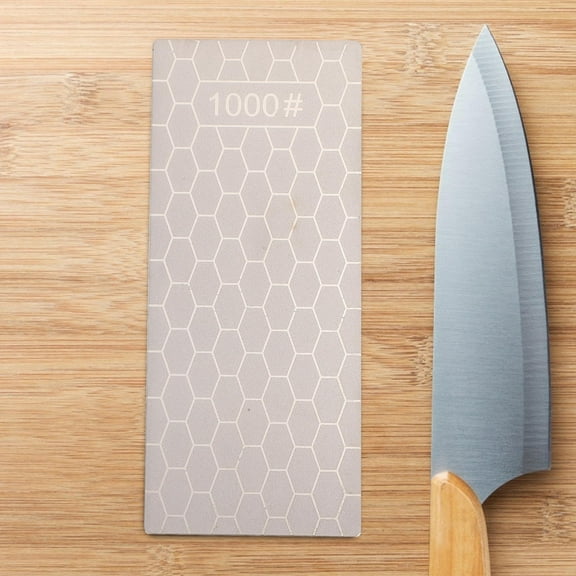 Masteelf 1 Pc Portable Honeycomb Whetstone Manual Sharpener Kitchen Tool for Home