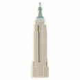 thumbnail image 1 of 6 Pcs, Painted Empire State Building Cutout 6.5 " X 1.5 " For Art & Crafts Projects, 1 of 1