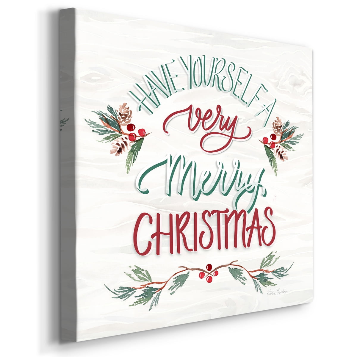 Very Merry- Gallery Wrapped Canvas