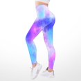 thumbnail image 2 of Ramiter Workout Leggings for Women Leggings with Pockets for Women Tummy Control Workout High Waisted Athletic Soft Gym Yoga Ankle Pants L,Pink, 2 of 5