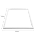 thumbnail image 3 of Herwey Cross Stitch Frame, Quilting Frame,Square Rectangle Plastic Clip Frame for Embroidery Cross Stitch Quilting Needlepoint Tool, 3 of 3