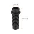 thumbnail image 3 of Unique Bargains Bottes de Soulagement de la Tension 34mm PVC Cord Protector Sleeve Cover pour 2 AWG Câble Électrique Noir 15Pcs, 3 of 3