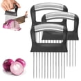 thumbnail image 1 of ¡Liquidación! 3 Tenedores Ablandadores de Cebolla, Herramienta para Rebanar Cebolla, Aguja para Aflojar Cebolla, 3 Piezas Cortador de Verduras, ¡Oferta Flash!, 1 of 8