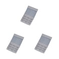 thumbnail image 3 of Wweixi Extension Strap Bra Extender Breathable 3 Rows 3 Hook Women Accessories Adjustable Lengthened Band Lingerie Intimates silver gray 3Set, 3 of 6