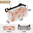 thumbnail image 3 of Ryvnso Bedside Caddy Retro Roses Flowers-i5 Bedside Storage Bag Hanging Organizer, 3 of 8