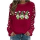 thumbnail image 3 of TaTaai St Patricks Day Sweatshirt Women Shamrock Long Sleeve Shirt Irish Festival Holiday Crewneck Causal Top Gift, 3 of 5
