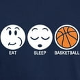 thumbnail image 3 of CafePress - Eat Sleep Basketball Dark T Shirt - Men's Classic Graphic Cotton T-Shirt, 3 of 4
