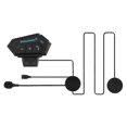 thumbnail image 1 of BT-12 Motorcycle Helmet Headset Wireless Bluetooth Headphone Handsfree Call Stereo Music Speaker Support Automatic Answer for Motocross Rider, 1 of 4