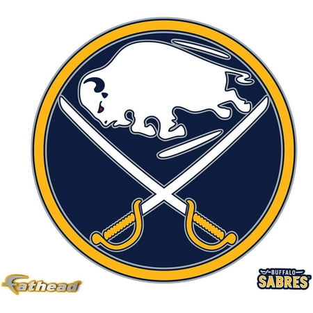 Logo Fathead Basketball - Fathead Buffalo Sabres Teammate Logo