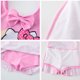 thumbnail image 2 of Hello Kitty Girl Swimsuit Anime Sanrios Kawaii Cute Swimwear Dress Kids Summer Holiday Beach Wear Quick Drying Swimsuit Outdoor, 2 of 5
