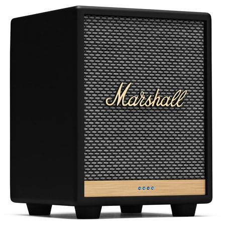 Marshall UXBRIDGEABLK UXBridge Voice with Amazon Alexa, 30W Bluetooth Smart Speaker, Black
