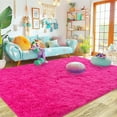 thumbnail image 3 of ZENELESS Area Rugs 5x7 for Girls Bedroom Living Room Indoor Fuzzy Rug Home Floor Carpet Pink, 3 of 8