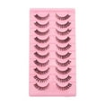 thumbnail image 1 of Unique Bargains 10 pares de pestañas postizas para maquillaje negro DH06-04, 1 of 5