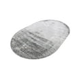thumbnail image 4 of Unique Loom Portland Collection Area Rug - Woodburn (5' 3" x 8' Oval Gray/Ivory), 4 of 11