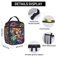 thumbnail image 6 of Neon Gaming Dog Lunch Bag Portable Thermal Lunch Box for Men and Women, 6 of 6
