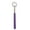 Purple, variant on BIMZUC Telescoping Back Scratcher, Extendable Stainless Steel Massager Tool with Portable Pocket Clip, 22 inches / 56 cm, Black