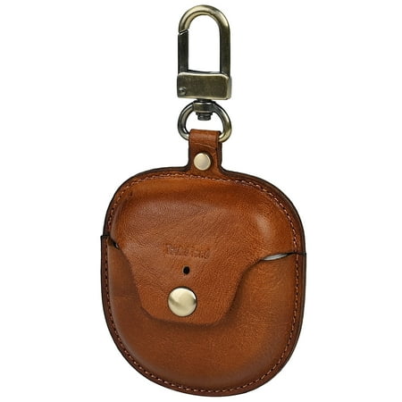 For New QuietComfort Ultra Case (2023) & For QuietComfort Earbuds II Case (2022) Bluetooth Earphone Protective Cover Genuine Leather Earphone Case Rbrown 17.5 x 12 x 3 cm