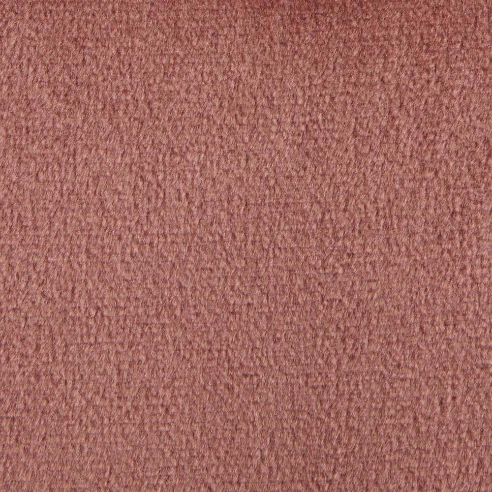 LumiSource Blush Pink Velvet Braided Square 16" Ottoman