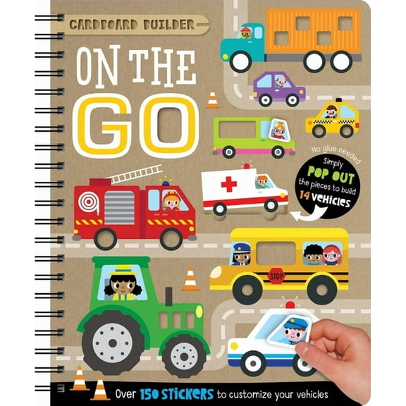 Cardboard Builder on the Go, (Hardcover)