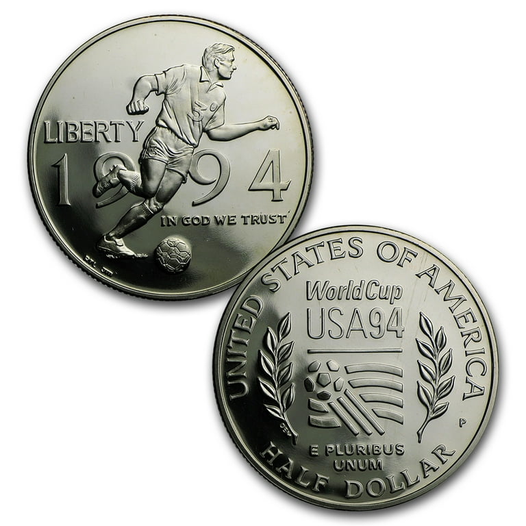 1994 3-Coin Commem World Cup Proof Set (w/Box & COA