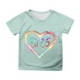 thumbnail image 1 of WEAIXIMIUNG T-Shirt Décontracté Confortable à Manches Courtes et Col Rond Imprimé pour Enfants Saint Patrick's Day 2025 4-5 Ans, 1 of 4