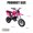 Pink, variant on DJZ Kids Mini 49cc Gas Dirt Bike 2-Stroke Ride-on Pocket Motorcycle up to 25mph (Red)