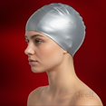 thumbnail image 4 of Sfeelt Aqua Cap – Gorro de Natación de Licra con Recubrimiento PU, 4 of 4