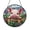 Acrylic 3.5 Inch, variant on Cute Pig Stained Glass Suncatcher Window Hanging, Farmhouse Animal Window Decor for Country Style Home