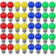 thumbnail image 1 of 40X Colored LED Bulbs E27 Decorative Light 240 Lumens AC220V-240V Mixed Colors Red Yellow Blue Green Design Lamp, 1 of 5