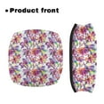 thumbnail image 2 of COEQINE Vivid Flowers Rollator Seat Back Cover Removable Rollator Seat Cover with Back Set of 2 for People Using Walking Frame Seat Outdoor Park and Street Scenes, 2 of 7