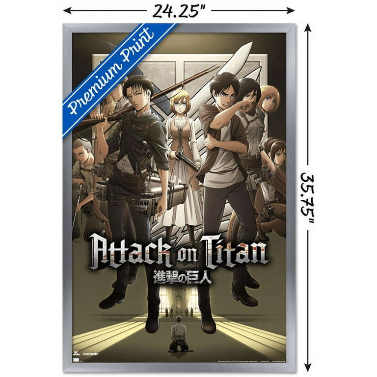 Attack on Titan: Season 3 - Group Wall Poster, 22.375