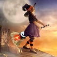 thumbnail image 7 of Floating Broom Halloween, Floating Witch Broom, 31.4'' Light up Moving Witch Brooms for Indoor & Outdoor Porch Halloween Decorations, Party Decorations, 7 of 7