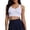 Bras 11#White, variant on WAYUTE Womens Sports Bras Solid Color Back Padded Push up Seamless Workout Yoga Comfortable Everyday Wireless Tank Bra