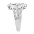 thumbnail image 5 of Sterling Silver 3/8 ct TDW Diamond Cocktail Ring (H-I,SI1-SI2), 5 of 8