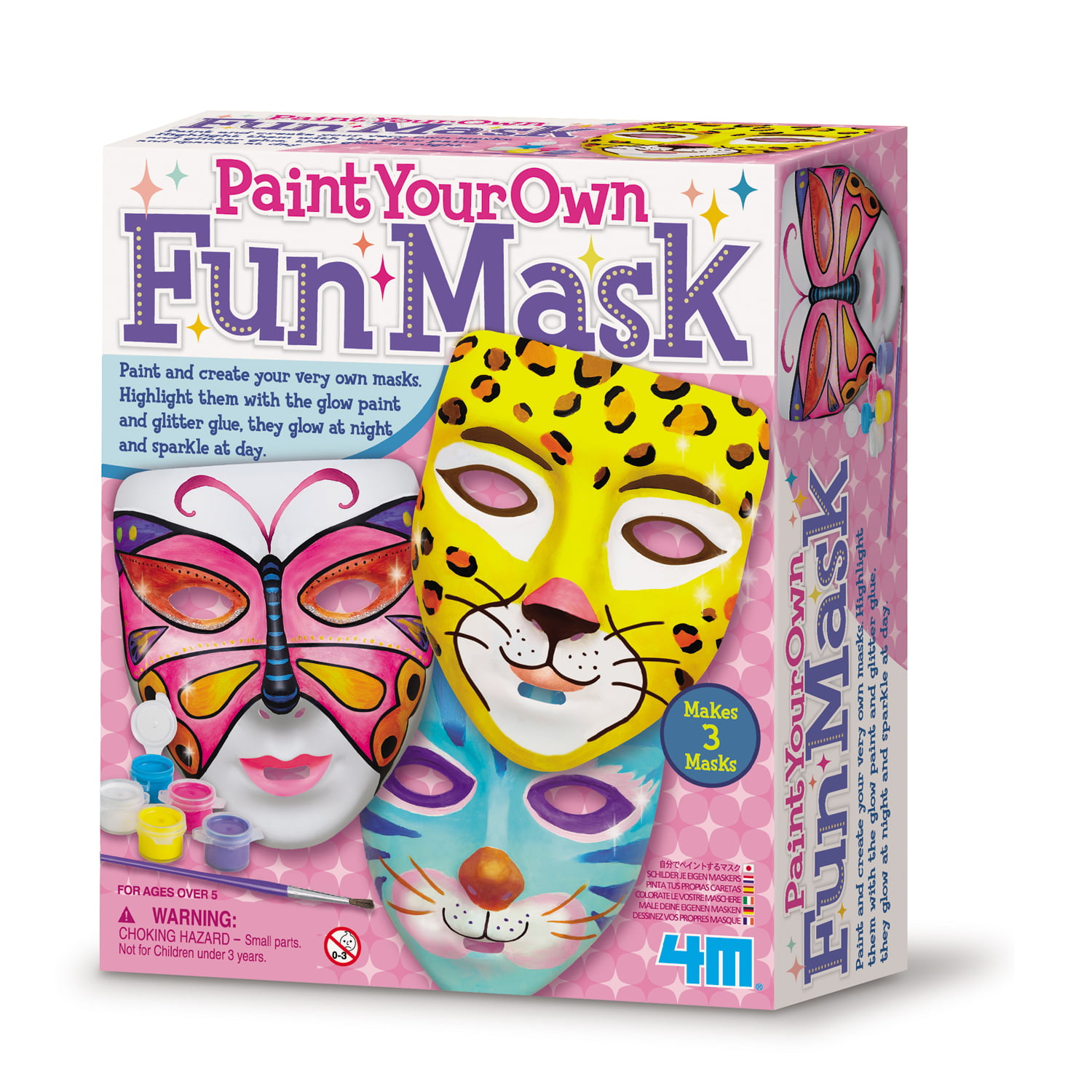 4M Paint Your Own Fun Masks Kit Walmart.com