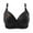 Style001 Black, variant on Womens Sport Bras Plus Size Fashion Print Adjustable Strap Full Coverage Supportive Push Up Bralettes Underwear Style003 Red Medium