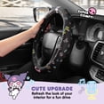 thumbnail image 4 of Funda de volante Carbella Kuromi negra para coche de 14,5 a 15,5 cm, 4 of 7
