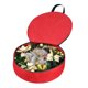 thumbnail image 2 of Bolsa de almacenamiento para coronas Laklulu con asas Fabricada en material de poliéster Oxford 600D Bolsa de almacenamiento para coronas navideñas de 60 cm de diámetro (rojo/verde), 2 of 6