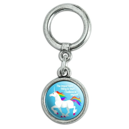Unicorn The Important Thing is That I Believe in Myself Shoe Sneaker Shoelace Charm Decoration